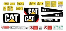 Compatible Decals For Caterpillar D6N XL Complete Adhesive Kit picture