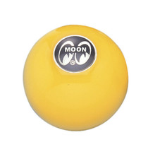 Mooneyes Universal Yellow Shift Knob w Black Moon Logo Size Small 1.75 MP021YBSU picture