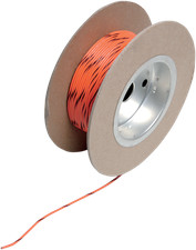 Namz Factory Style Primary Wire 18-Gauge Orange/Black 100 ft Ironhead/Shovelhead picture