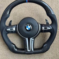 Carbon Fiber steering wheel for BMW F10 F30 F32 F36 F80 F82 M3 M4 picture