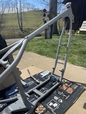 VINTAGE CUSTOM MADE SPORTY FRAME- 90’s RAKED  Chopped picture
