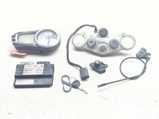 07-12 Triumph Street Triple 675R Speedometer Cluster Gauge Ignition ECU with Key picture