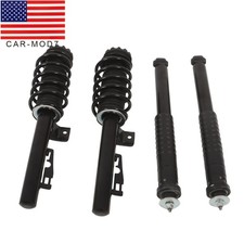 4pcs Front and Rear Shock Struts Assys w/o ADS For Smart Fortwo W451 2008-2016 picture