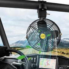 Universal UTV Cooling Fan Compatible with Polaris RZR Can am Maverick X3 Honda picture
