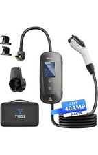 Tyocle Portable Level 2 EV Charger (40Amp, 240V, NEMA 14-50P) with 23 Ft Cable. picture
