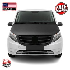 MERCEDES VITO W447 2014- Bonnet Bra Complete Vinly Carbon 1 Pc picture