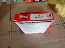 PKG. of 6 New Genuine Champion spark plugs RS15LYC   picture