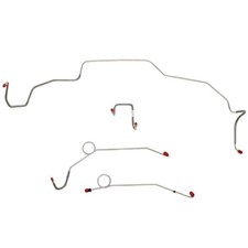 Front Brake Line Kit Fits Dodge Charger 1967-1970 Power Brakes Front-RKT6706OM picture