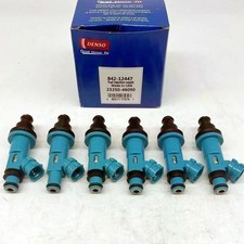 6X Genuine Denso FUEL INJECTORS FOR Toyota Supra Lexus SC300 IS300 GS300 3.0 I6 picture