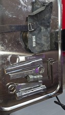 Vintage Yamaha Motorcycle 1970's Tool Kit & Bag Clean tools picture