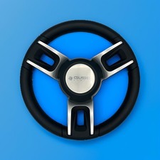Gussi Italia Black Model 702 Steering Wheel | Gussi Italia picture