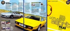 Lotus Esprit Review Report Print Car Article K75 - Turbo 1977 1980 1990 1993 picture