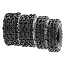 Set of 4 SunF ATV Tires 21x7-10 20x10-9 6PR All Trail A027 Yamaha Raptor 660 700 picture