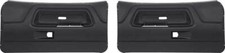 1970-74 Dodge Challenger Front Door Panels Black Pair picture