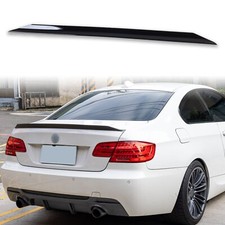 Fyralip Y158 Painted Black (Custom OK) Trunk Duckbill Spoiler for BMW E36 4D picture