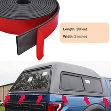 20Ft For Ram 1500 Classic Truck Topper Bed Tailgate Seal Weather Stripping Trim picture