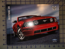 2009 Ford Mustang Brochure V6 GT Shelby GT500 GT500KR Bullitt picture