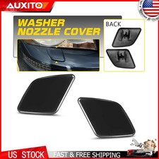 Front Bumper Headlight Washer Cover Cap Pair For Volvo XC90 2007-2014 Models picture