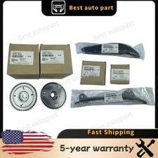 6PCS Timing Chain Kit w/ VVT Camshaft Gear for Hyundai Elantra Kona 2.0L 2017-21 picture
