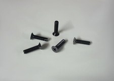 5x Countersunk Screw M5x20 Black Zinc Plated Comparing No. N0331831 N033183A for picture