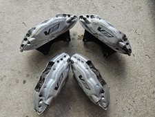 🛑 04-07 CADILLAC CTS V 4 PISTON FRONT / REAR BREMBO BRAKE CALIPER SET OEM picture