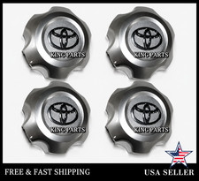 4pcs. 2004-2009 TOYOTA 4RUNNER WHEEL CENTER CAP 42603-35830 SET SILVER C69481 picture