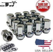 20PC CHROME OEM/FACTORY STYLE 14X1.5 LUG NUTS FIT CADILLAC ATS-V CT6 CTS XTS picture