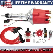 FOR INTERNATIONAL SCOUT RED HEI Distributor 392 345 304 266 + 45K COIL + WIRES picture