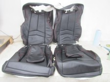20-27 CHEVROLET CORVETTE STINGRAY SEAT COVERS KATZKIN LEATHER GT1 BUCKET 8#TRX1 picture