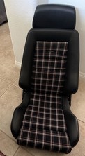 🔥LQQK BRAND NEW BMW VW PORSHE  Recaro Classic LS Seat Plaid / Black Leather 😎 picture