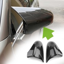 FOR 14~20 LEXUS IS200t IS300 IS350 M STYLE CARBON LOOK SIDE MIRROR COVER OVERLAY picture
