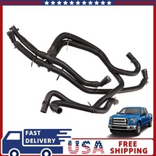 Fits 2015-2017 Ford F150 5.0l Engine Inlet Outlet Hvac Heater Hose Assembly New picture