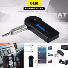 Wireless Bluetooth 3.5mm AUX Audio Stereo Music Car Receiver Adapter New Kit picture