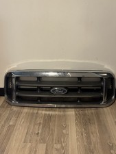OEM 99-02 Ford F250/F350 Frount Grille. Chrome. Used Good Condition picture
