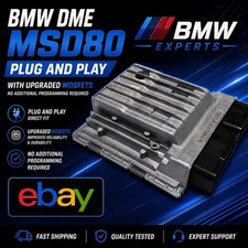OEM 07-12 BMW 335i 135i X6 DME Engine Computer ECU Siemens VDO MSD80 7583332 picture