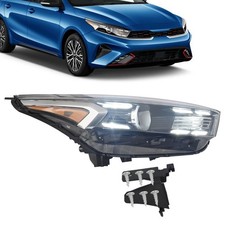 Front Headlight Halogen W/LED DRL Right Passenger Side For Kia Forte 2022-2023 picture