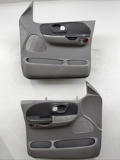 99-03 Ford F-150 F150 Crew Cab OEM Driver & Passenger Door Panels Power Gray picture