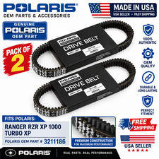 Polaris 3211186 Drive Belt Secondary Clutch 4 RZR 1000 XP Genuine OEM (2 Pack) picture