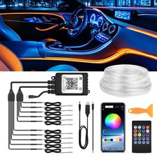 10-in 1 LED Car Interior Strip Light Atmosphere Neon Glow APP Ambient Light Kit picture