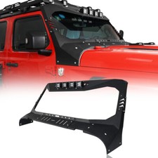 STEEL MADMAX FRONT WINDSHIELD COWL GUARD FRAME FIT 2018-2026 JEEP WRANGLER JL/JT picture