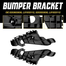 2X Bumper Fender Brackets Support Front Fit For 2014-2015 Lexus IS250 2.5L V6 EK picture