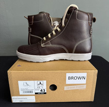 Merlin Stretton D3O Men's US 10 EU 43 Brown Motorcycle Riding Shoes CE NIB picture