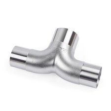 APR EXH0433 Y Splitter, 76mm/3 In To Dual 63.5mm/2.5 In, Cast SS picture