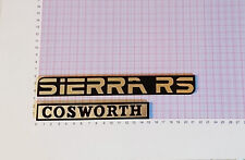 Ford Sierra RS Cosworth BOOT REAR BADGE EMBLEMS 2WD 4X4  picture