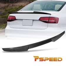 For 2011-2015 2016 2017 2018 Volkswagen Jetta Carbon Style Rear Lid Spoiler Wing picture