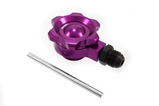 VMS RACING Aluminum Vacuum Scavenger ENGINE OIL CAP PURPLE FOR Honda Acura Nissa picture