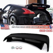 Nismo Style Rear Trunk Spoiler Wing Gloss Black Fits For 2009-2021 Nissan 370Z picture