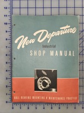 1940s New Departure Ball Bering Shop Manual Original picture