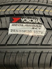 4 New 255 55 20 Yokohama Geolandar X-CV G057 All Season Tires picture