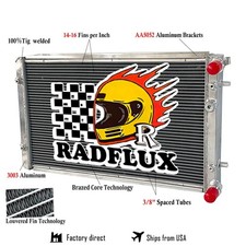 Aluminum Radiator For VW Golf GTI/ BORA MK4 IV Audi A3/TT SEAT LEON/ Toledo 1.8T picture